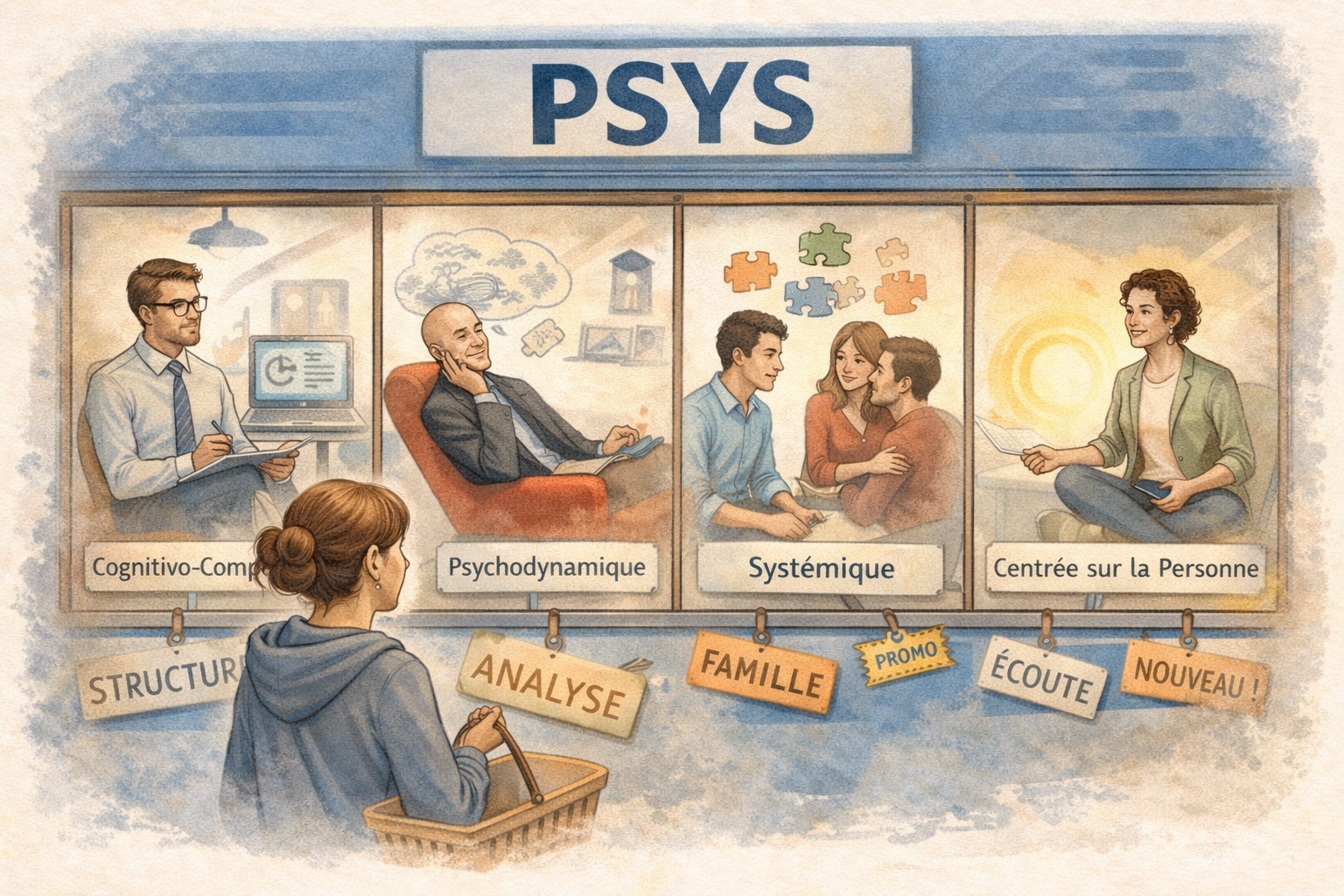 Bien choisir son psy
